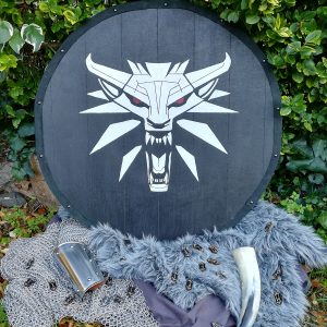 Bouclier Viking Fantasy Ecole du Loup