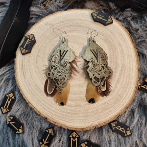 Boucles d’oreilles viking, Chats de Freyja